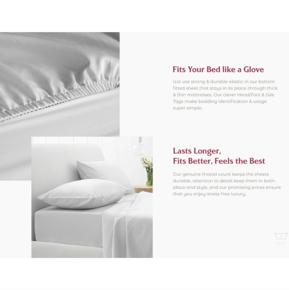 Mayfair Linen Bedding Mayfair Linen Egyptian Cotton 80 Thread Count